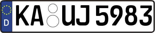 KA-UJ5983