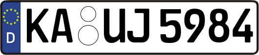 KA-UJ5984