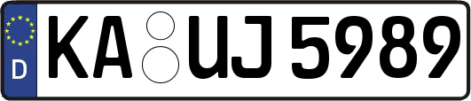 KA-UJ5989