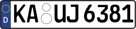 KA-UJ6381