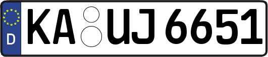KA-UJ6651