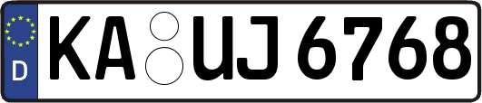 KA-UJ6768