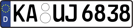 KA-UJ6838