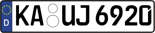 KA-UJ6920