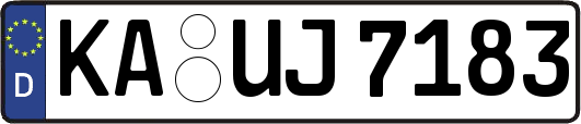 KA-UJ7183