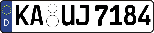 KA-UJ7184
