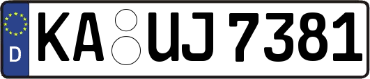 KA-UJ7381