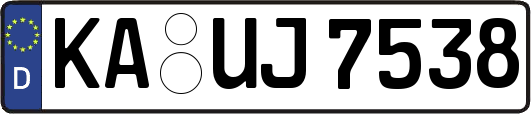 KA-UJ7538