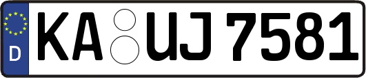 KA-UJ7581