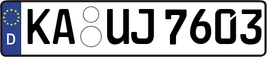 KA-UJ7603