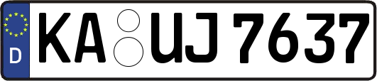 KA-UJ7637