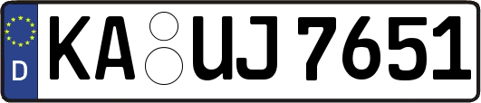 KA-UJ7651
