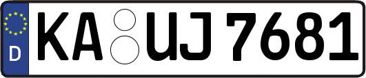 KA-UJ7681