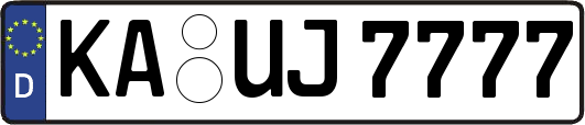 KA-UJ7777