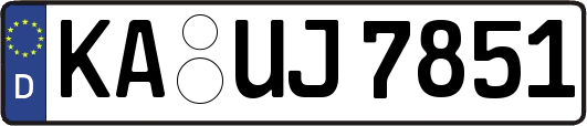 KA-UJ7851