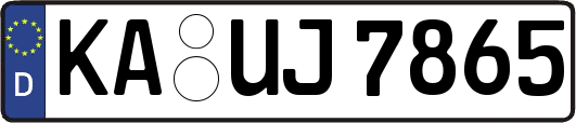 KA-UJ7865