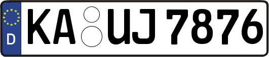 KA-UJ7876