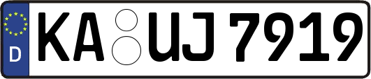 KA-UJ7919