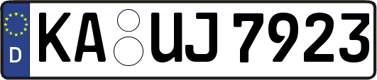 KA-UJ7923