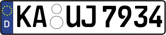KA-UJ7934