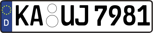 KA-UJ7981