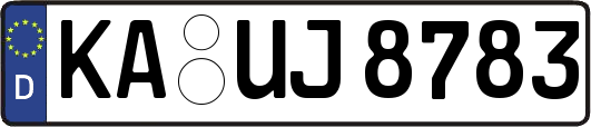 KA-UJ8783