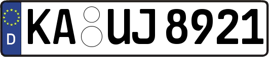 KA-UJ8921