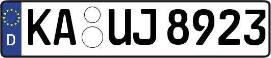 KA-UJ8923