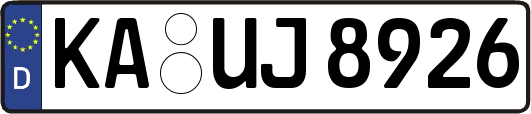 KA-UJ8926