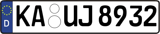 KA-UJ8932