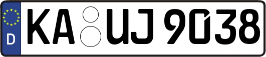 KA-UJ9038