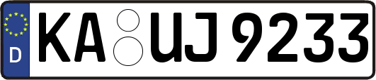 KA-UJ9233