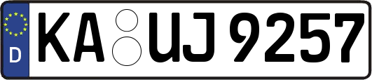 KA-UJ9257