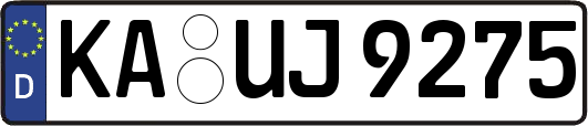 KA-UJ9275