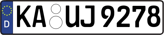 KA-UJ9278