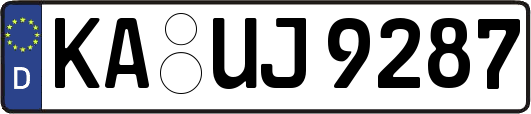 KA-UJ9287