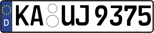 KA-UJ9375