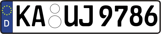 KA-UJ9786