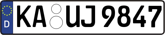 KA-UJ9847