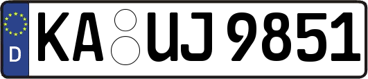 KA-UJ9851