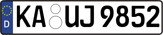 KA-UJ9852