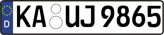 KA-UJ9865