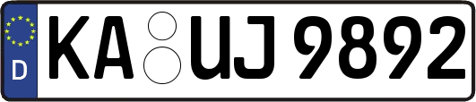 KA-UJ9892