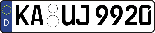 KA-UJ9920