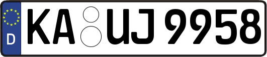 KA-UJ9958