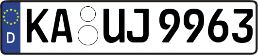 KA-UJ9963