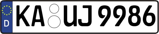 KA-UJ9986