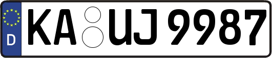 KA-UJ9987