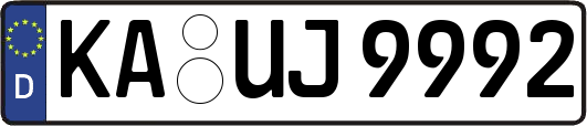KA-UJ9992