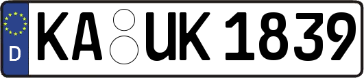 KA-UK1839